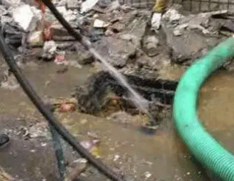 孟州通下水道的小妙招